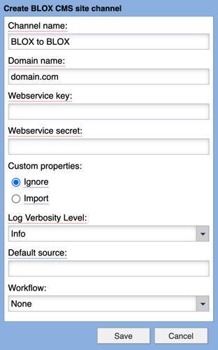 BLOX Syndication Channel