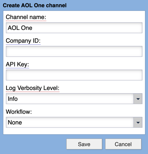 AOL One Syndication Channel