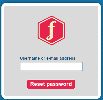 How to reset your password