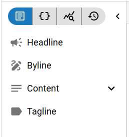 Content Details Panel