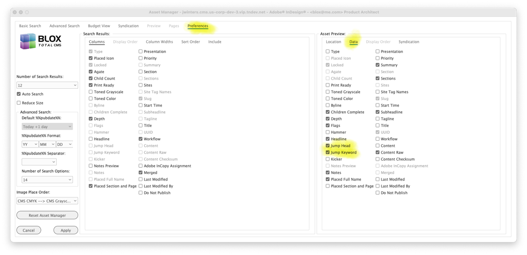 3489-02 Jump Keyword and Head in Asset Manager Preview Data.png