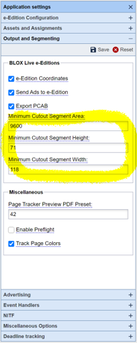Page Tracker Application Settings Output and Segmenting minimum cutout size.png