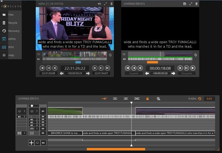 Blackbird: Replacing video track while maintaining audio, caption tracks