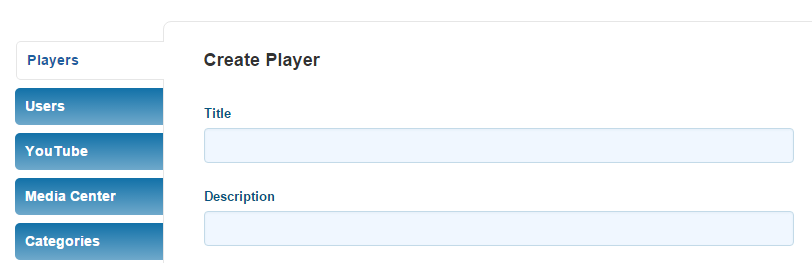 Creating Custom Players
