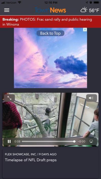 blox now - advertising - volume control