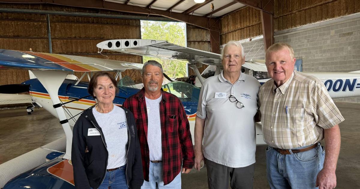 Fly-in breakfast lands at airport