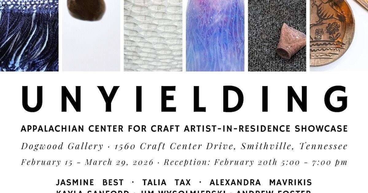 Craft Center hosting artist-in-residence exhibition