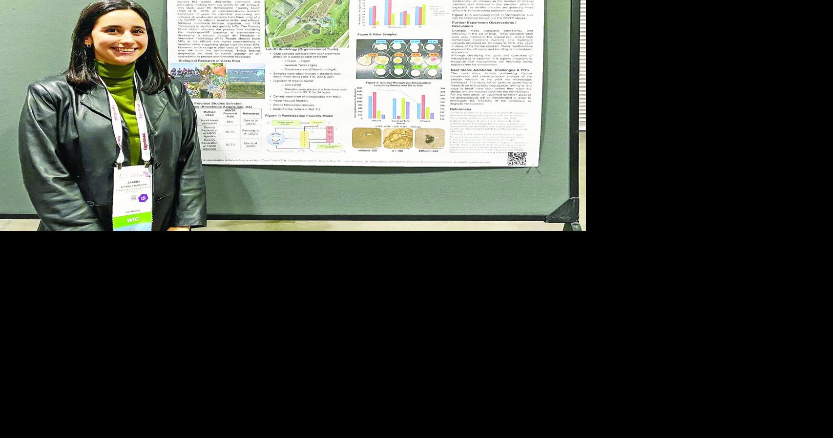 Tech doctoral student wins second national award for environmental research