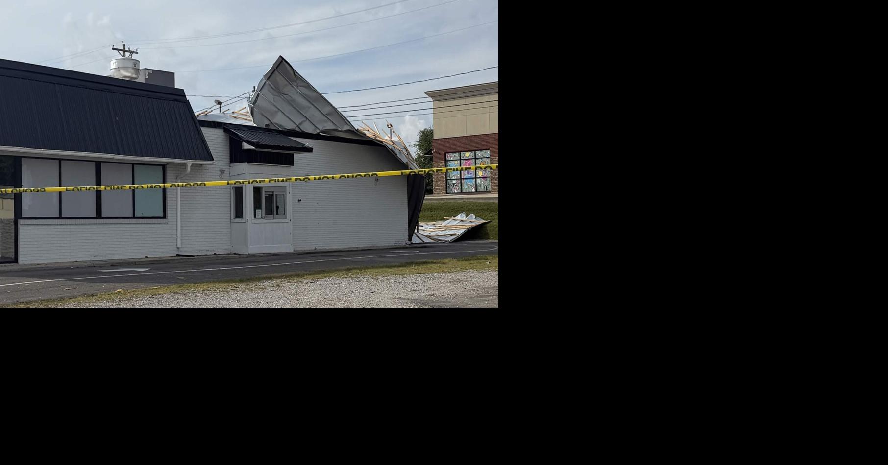 Storm delivers damage