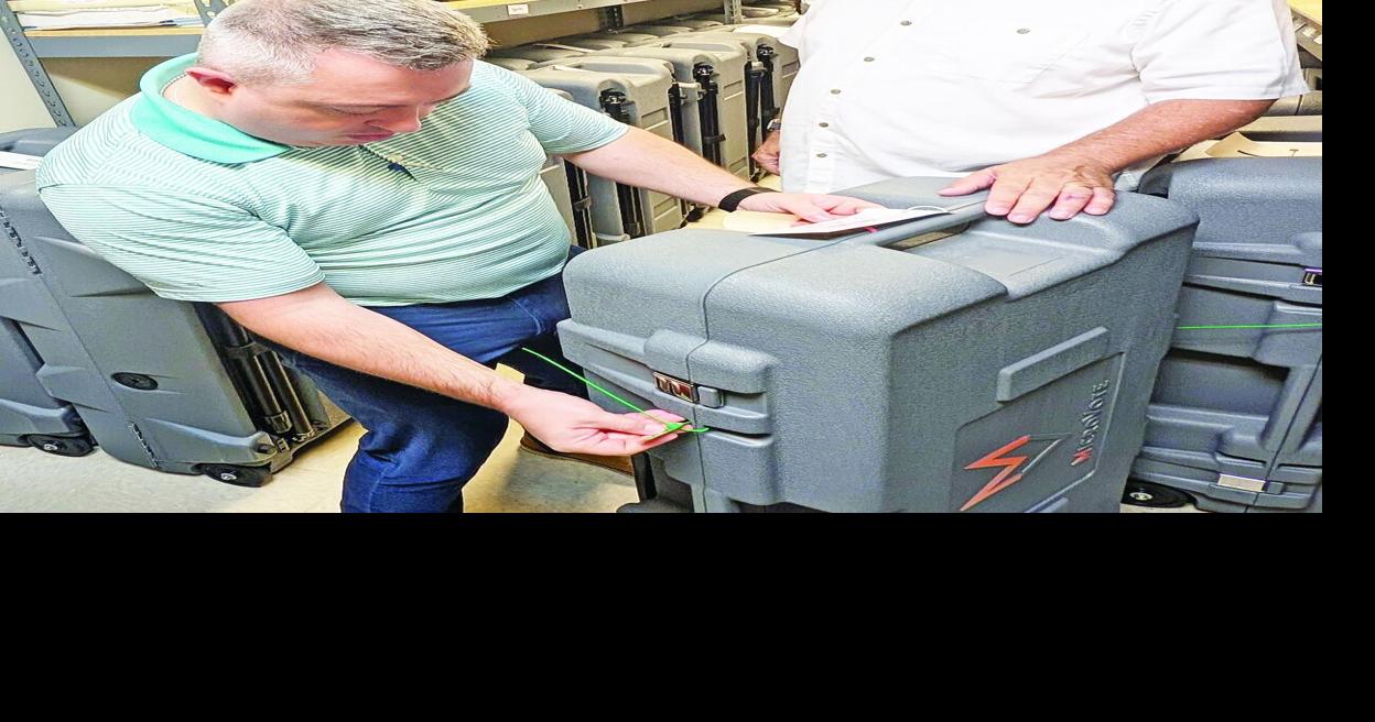 Election Commission examines voting maches for August election
