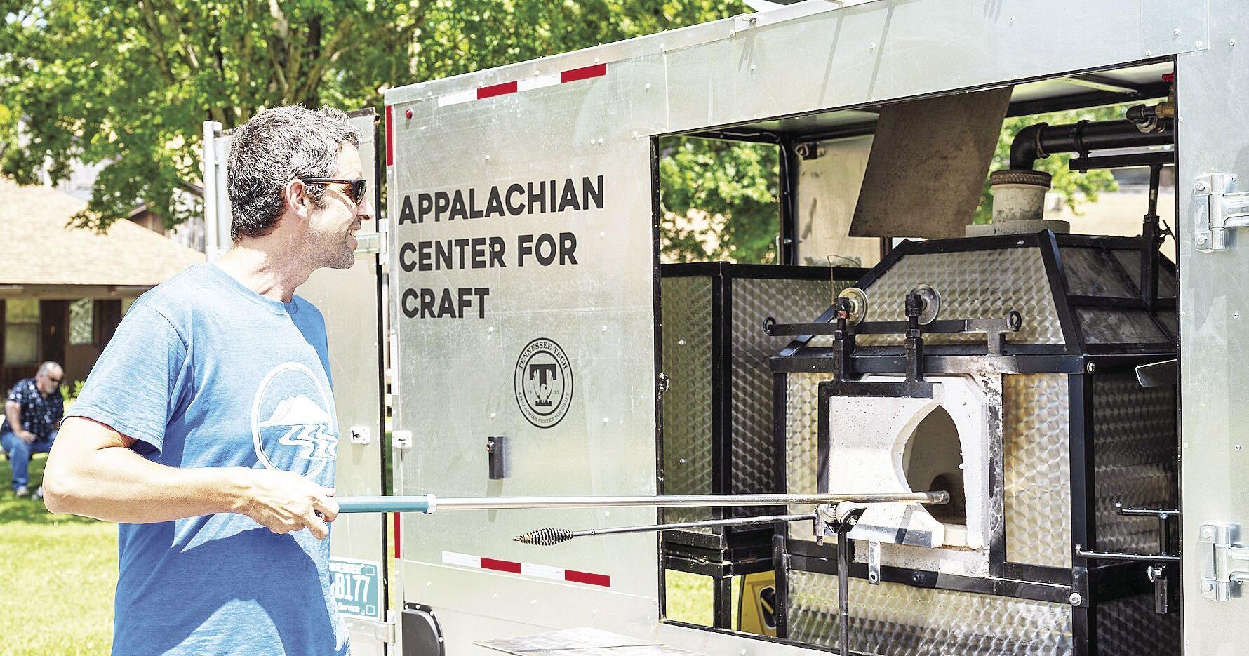 Tech's new mobile glassblowing unit honors late student - Vimarsana News