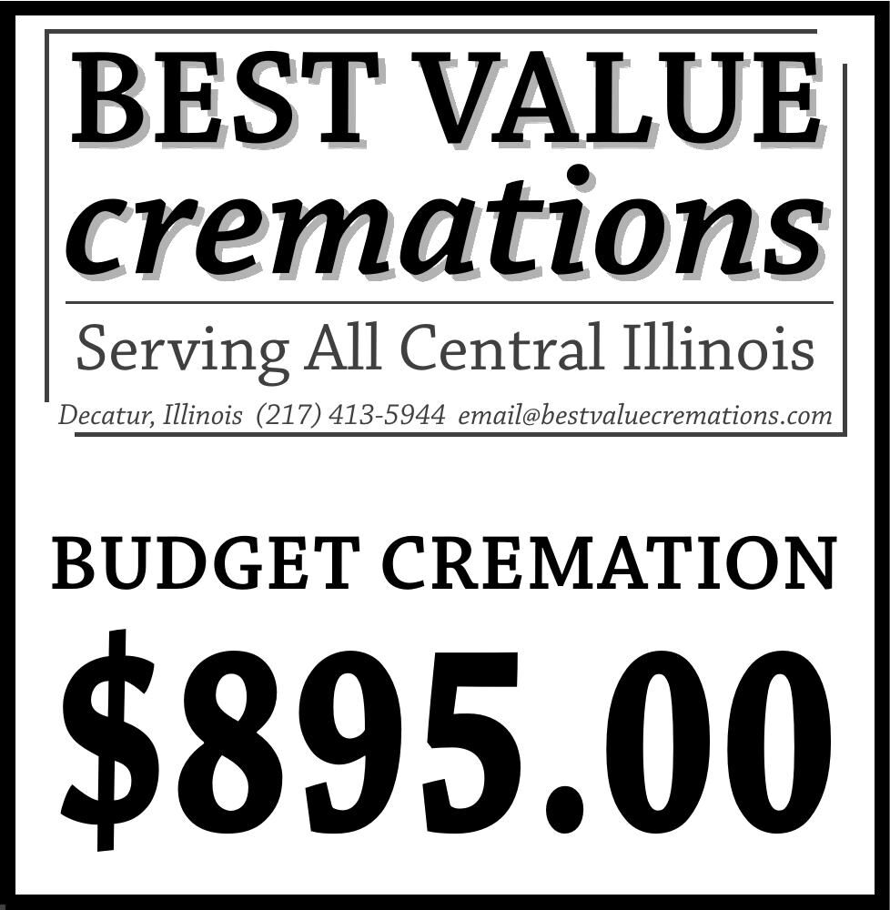 BEST VALUE cremations