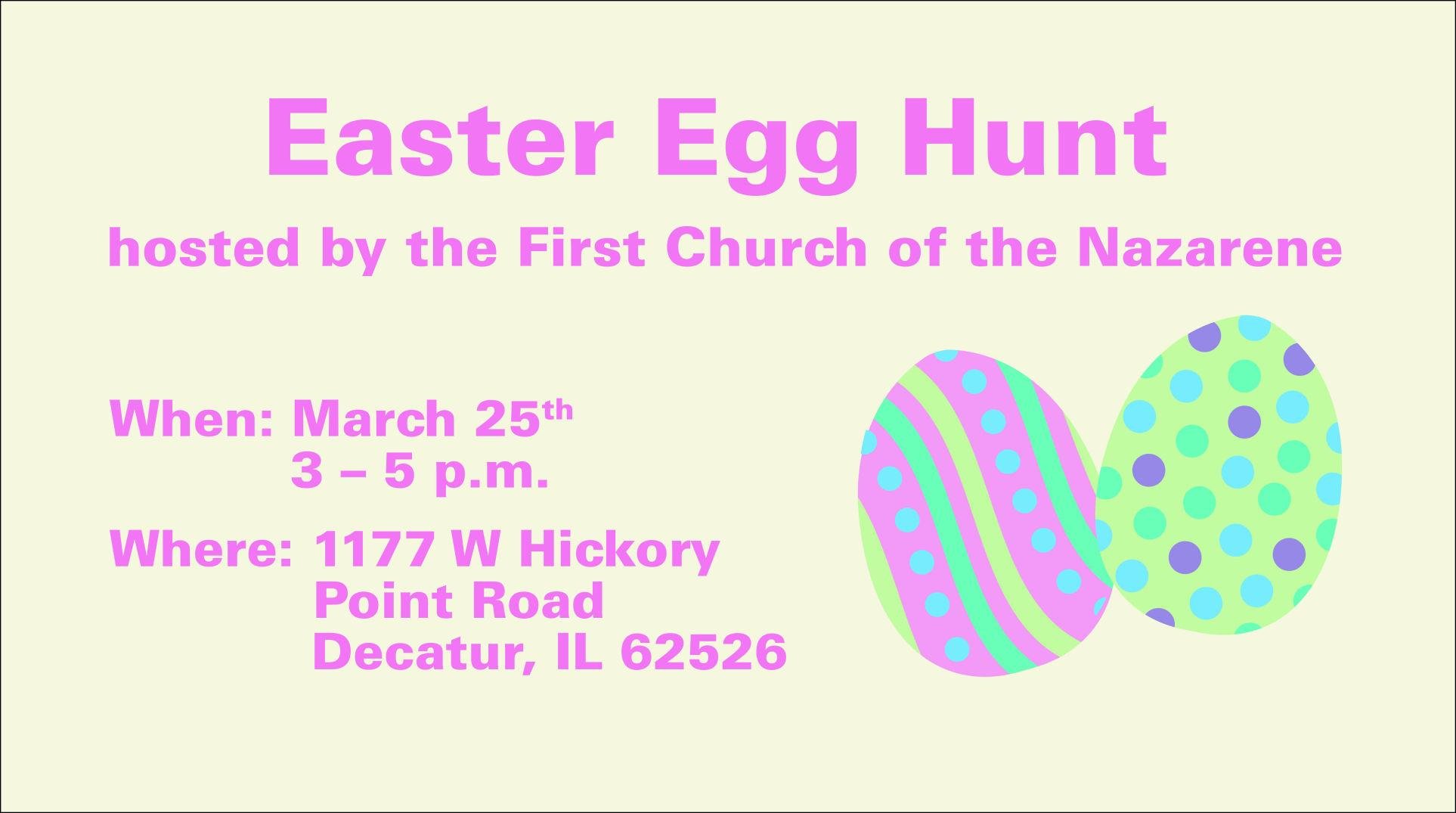 🐰 Get hopping Easter egg hunts in Decatur