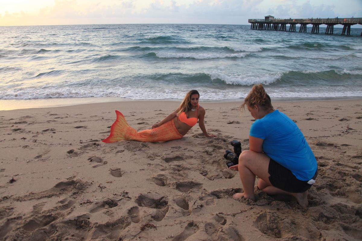 Photographer transforms humans into mythical mermaids  herald picture picture