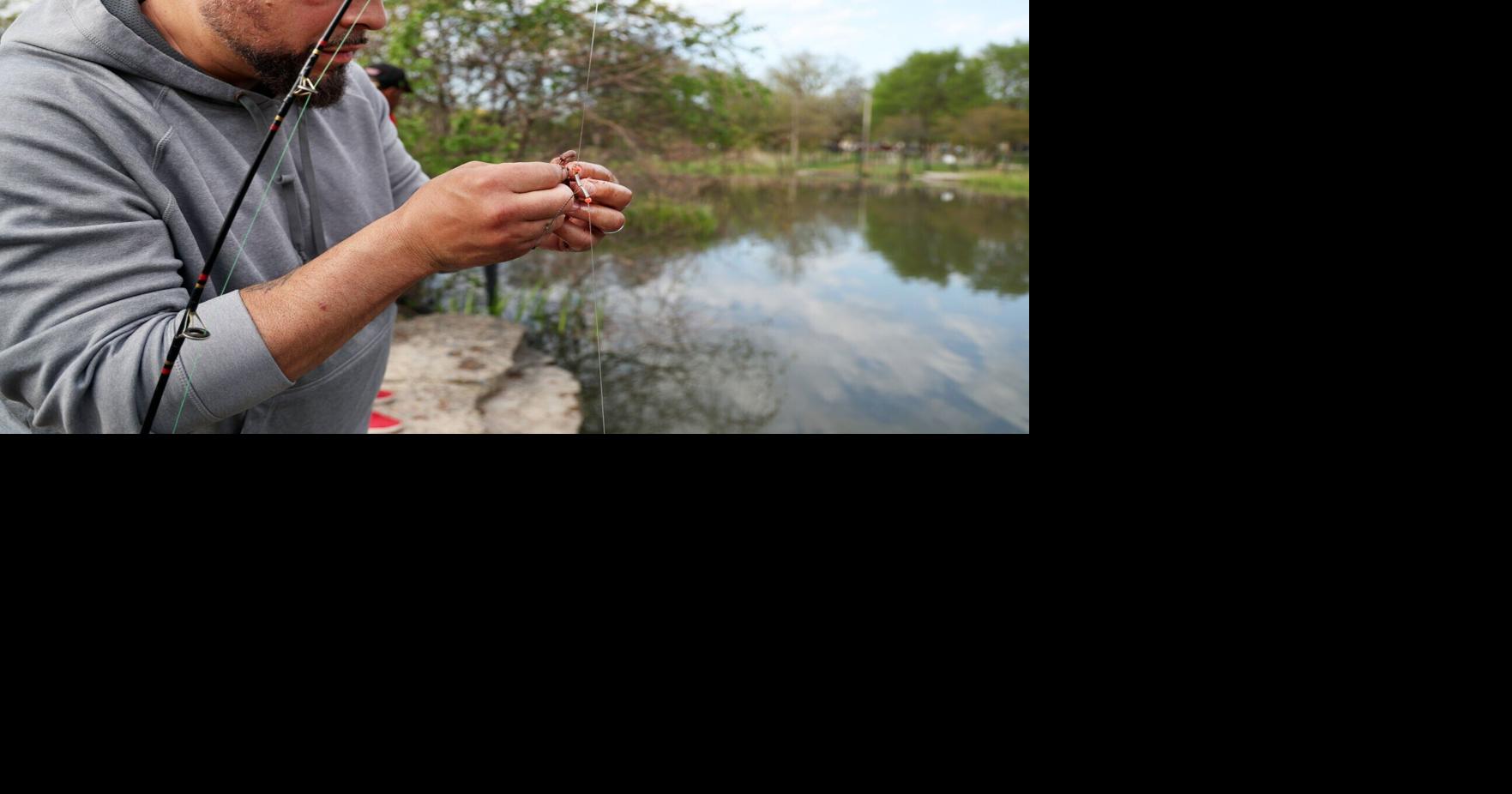 At Humboldt Park Lagoon, anglers hope fish and swan boats can coexist in urban ecosystem