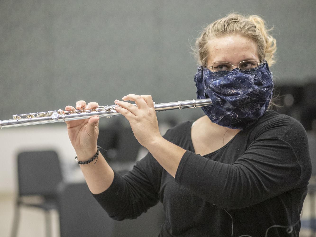 Watch now: Millikin University student designs masks for flute players 🎵 |  Education | herald-review.com