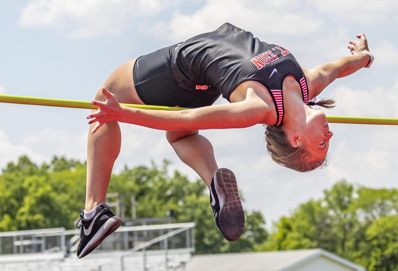 Mount Zion girls win first track and field sectional title in school history