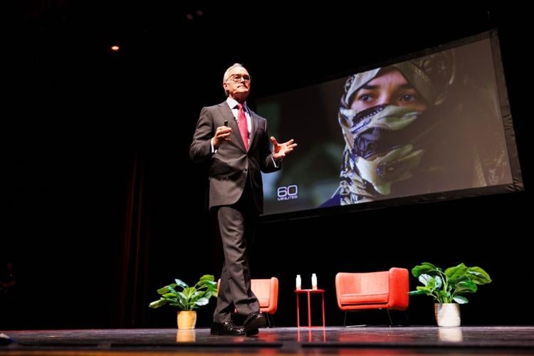 The value of empathy: Journalist Scott Pelley tells stories of heroism during ISU Presidential Speaker Series
