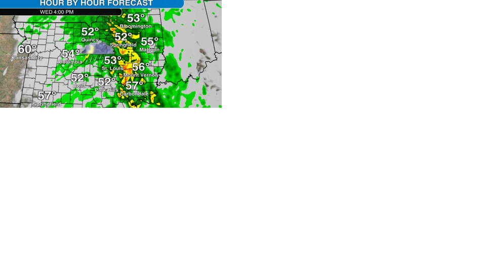 Watch now: Wet day ahead with a small chance of severe storms in southern Illinois - Vimarsana News
