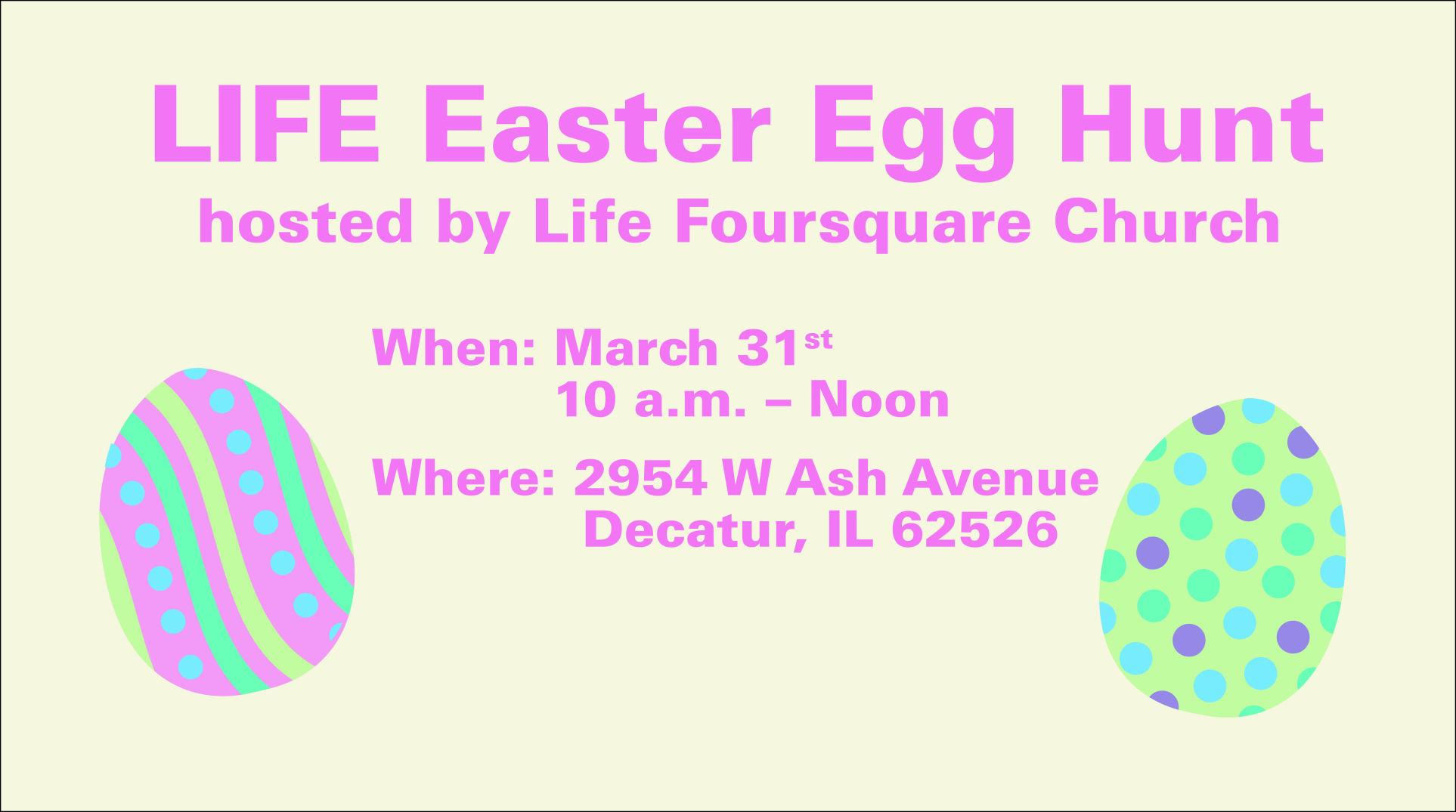 🐰 Get hopping Easter egg hunts in Decatur