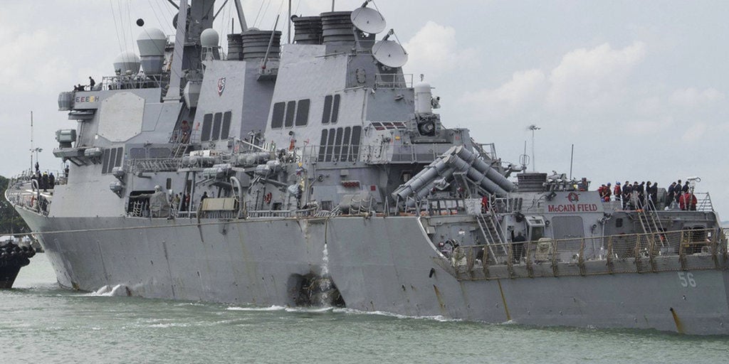 Repairs for Navy Ships Damaged in Collisions Will Cost Taxpayers $600 Million Repairs for Navy Ships Damaged in Collisions Will Cost Taxpayers $600 Million