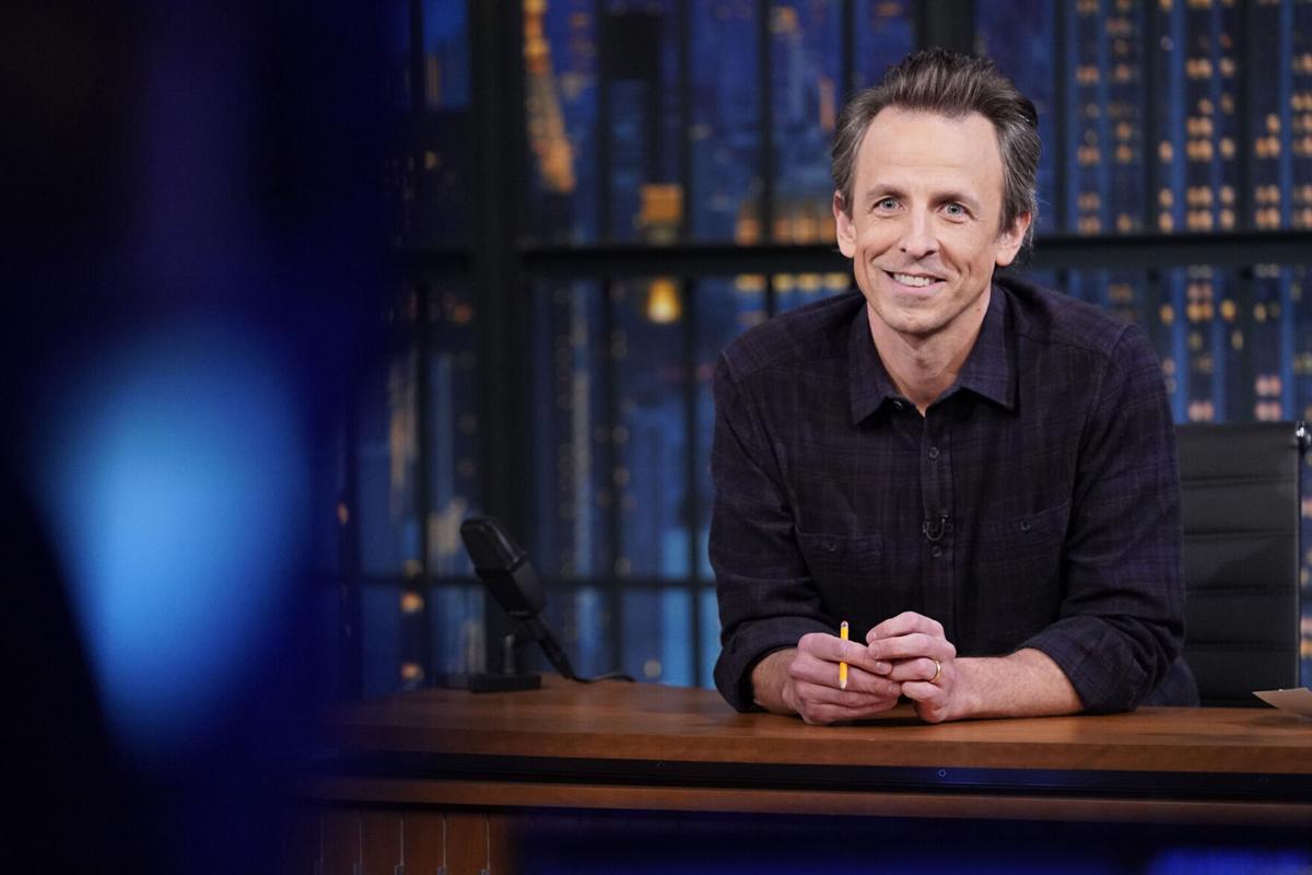 Seth Meyers cancels a week of 'Late Night' shows after testing positive for COVID-19.