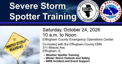 Severe Storm Spotter Training in Effingham