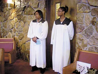 black church ushers