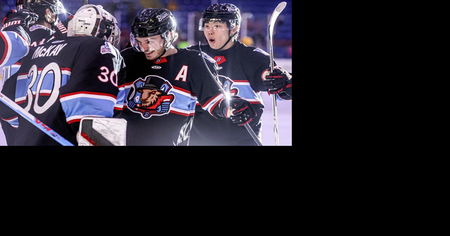 Bison edge Walleye 2-1 in Game 5