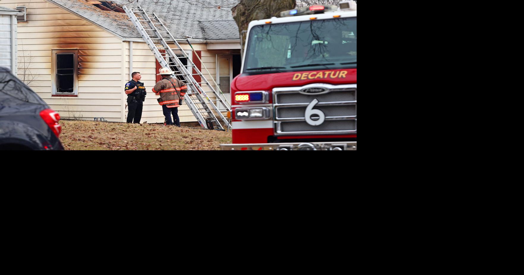 Decatur firefighters rescue two in house fire