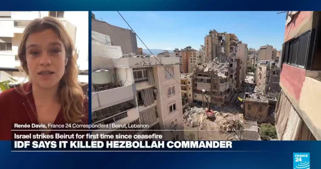 Israel strikes Beirut and southern Lebanon despite truce