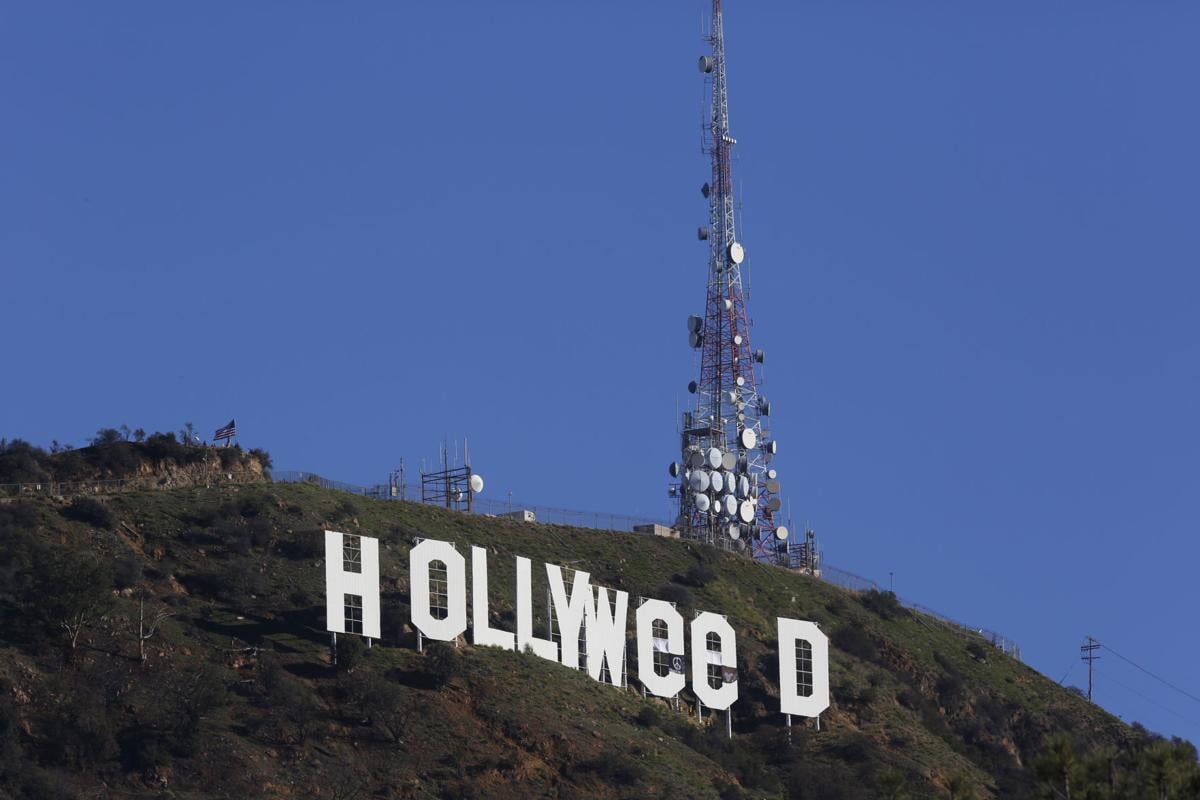 Hollywood Sign Vandalized