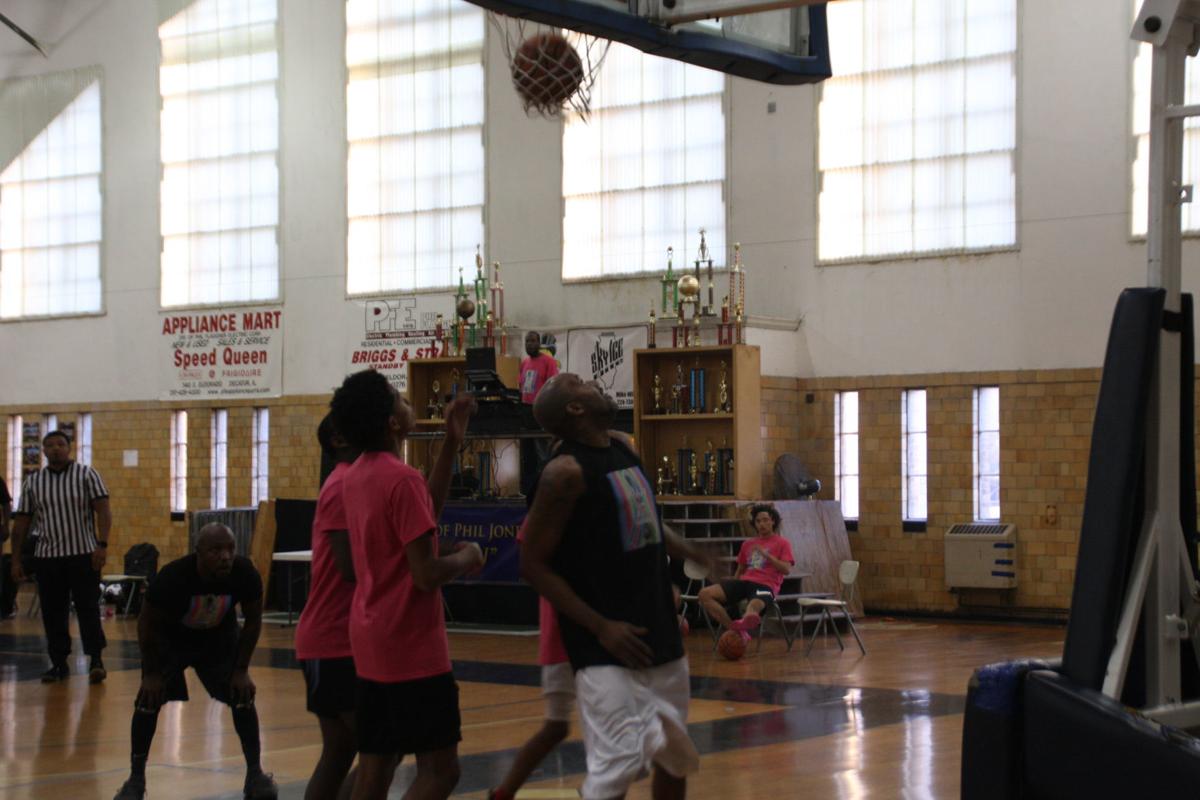 At Decatur Father Son Basketball Game A Serious Message Amid The