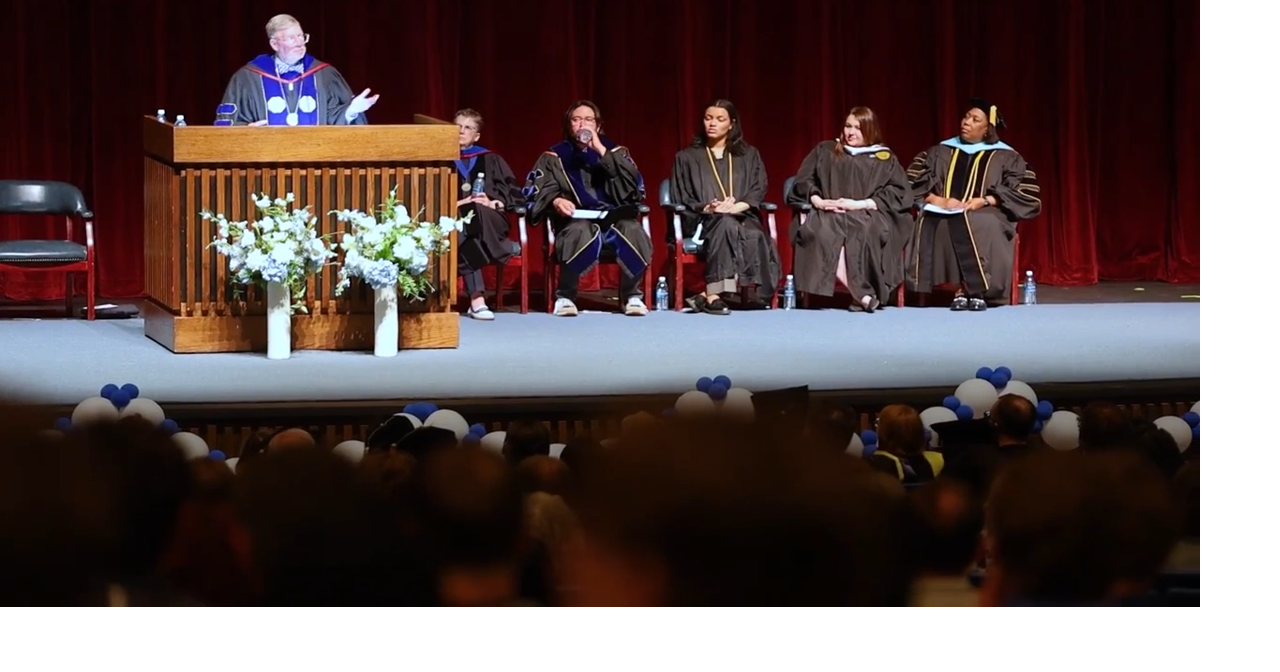 Millikin President Dean Pribbenow delivers inaugural address
