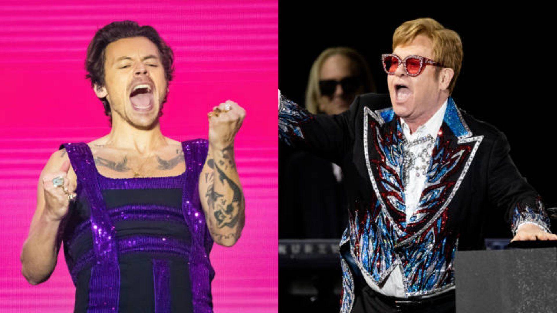 Harry Styles Dressed Up As Elton John For Halloween And It Is Way, Way Too  Good