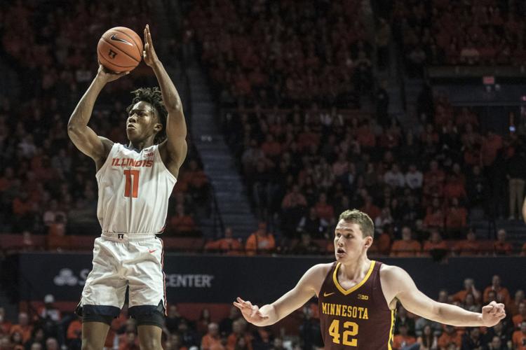 Dosunmu gets hot late, No. 6 Illinois tops Nebraska in OT