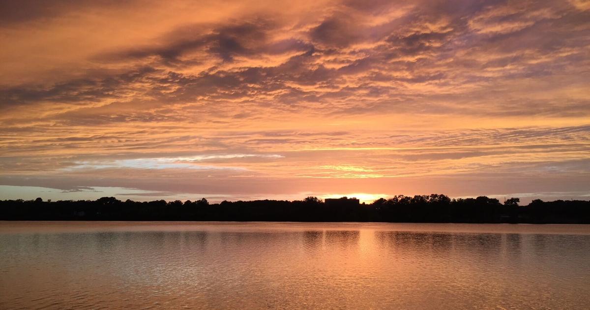 Lake Decatur sunset