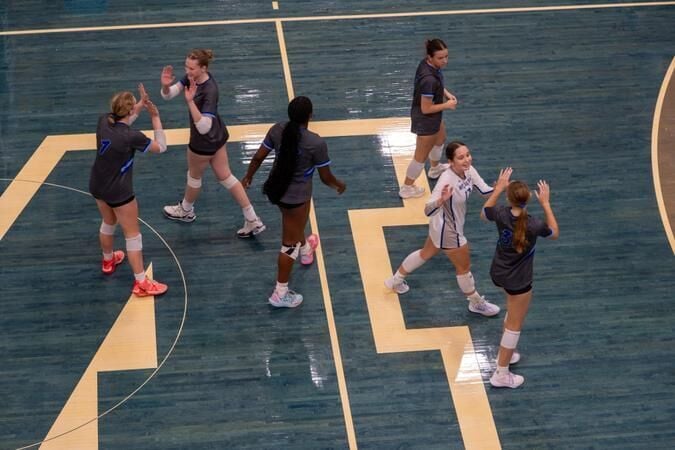 Big Blue Volleyball Defeated by Cornell Rams