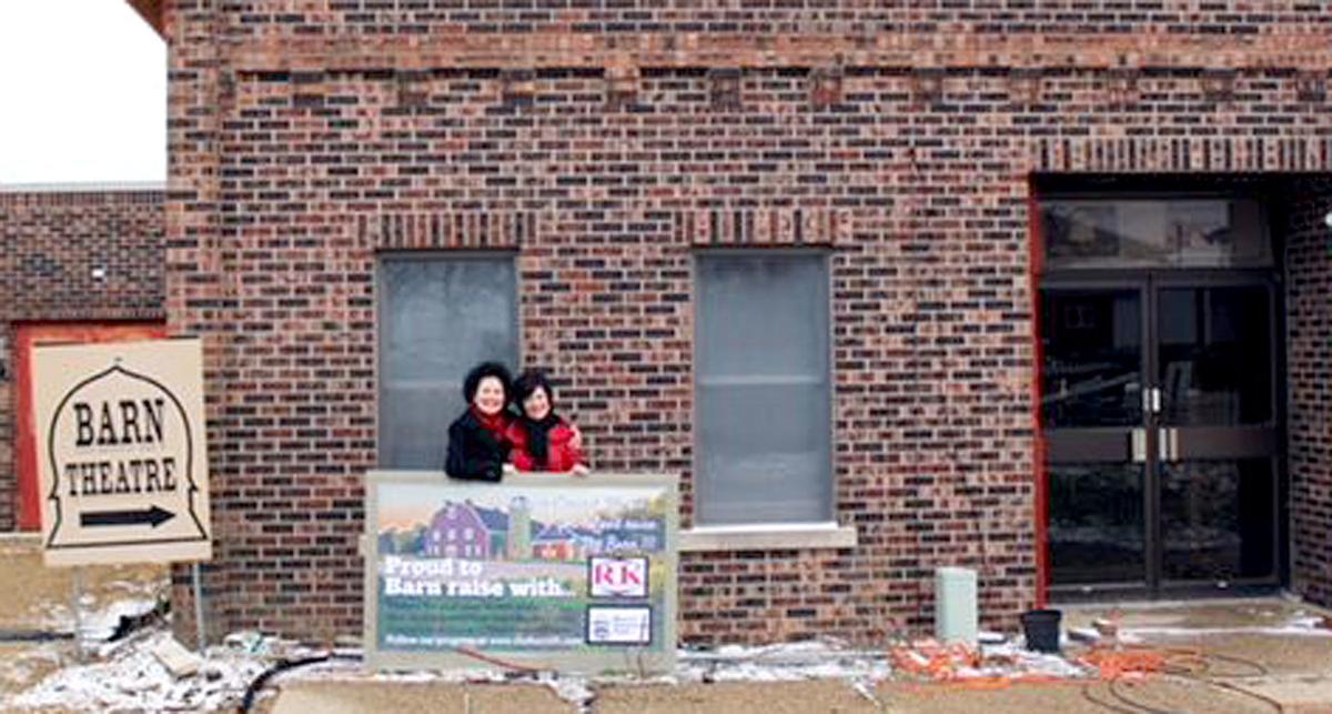 Barn III walls raised for Goodfield dinner theater