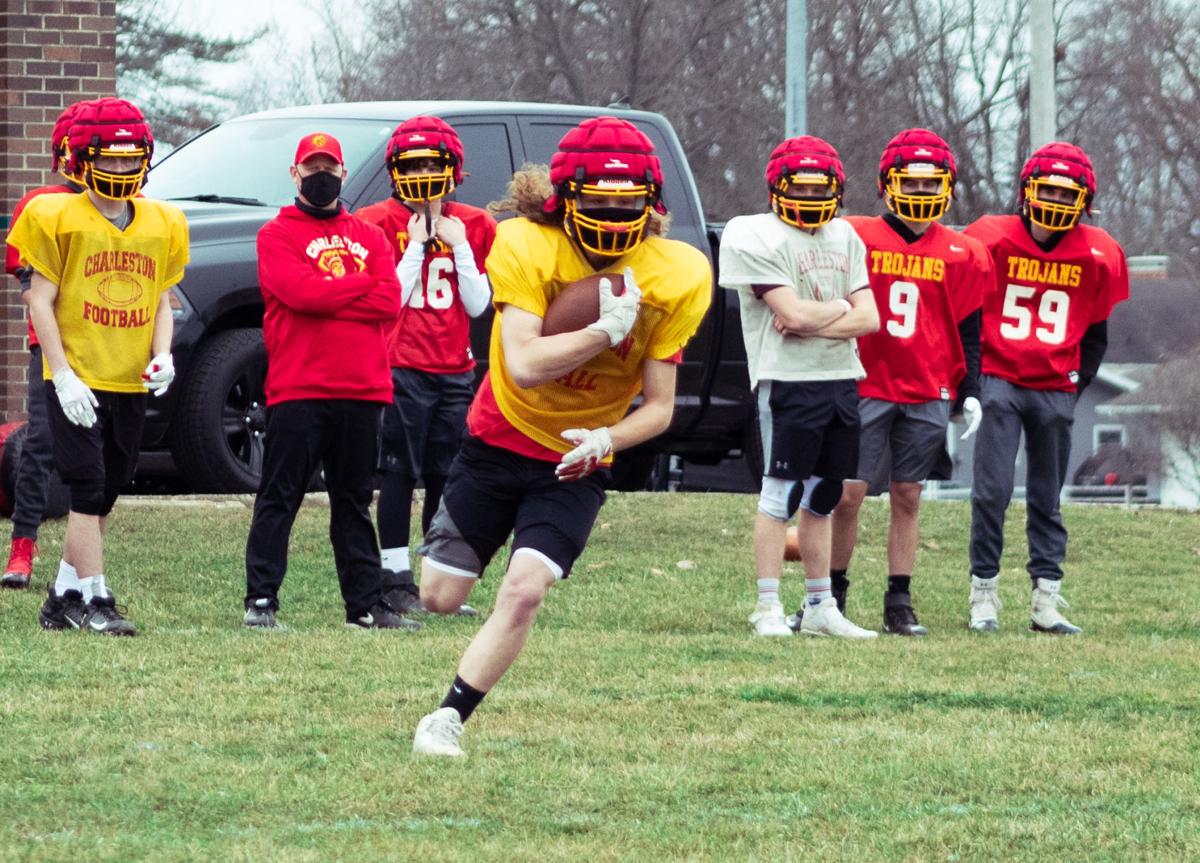 PHOTOS Charleston football prepares for the season