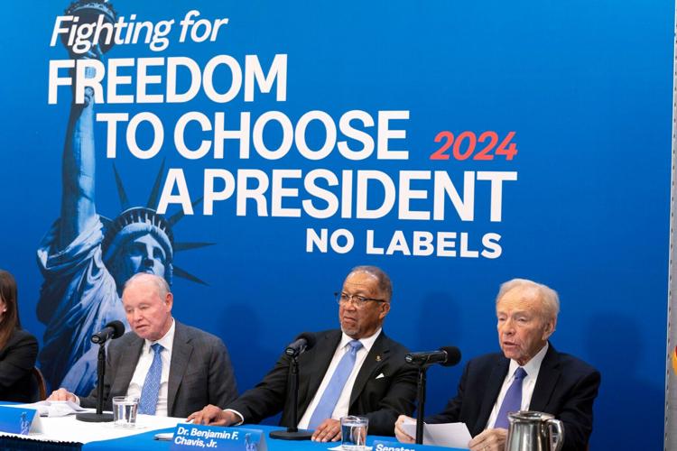 No Labels says it will field 2024 presidential ticket
