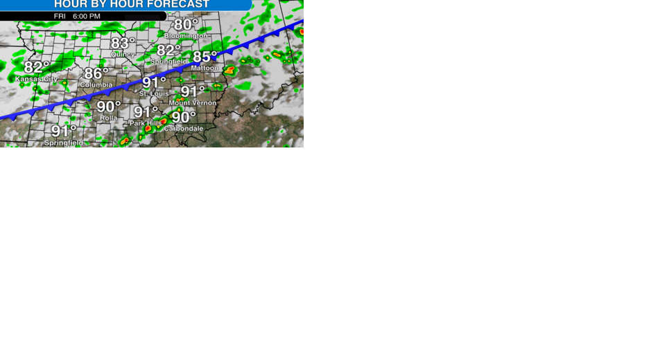 Watch now: Rain likely in central and southern Illinois Friday and Saturday with a small chance of severe storms - Vimarsana News