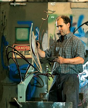 Darren Miller pursues his passion for sculpting  