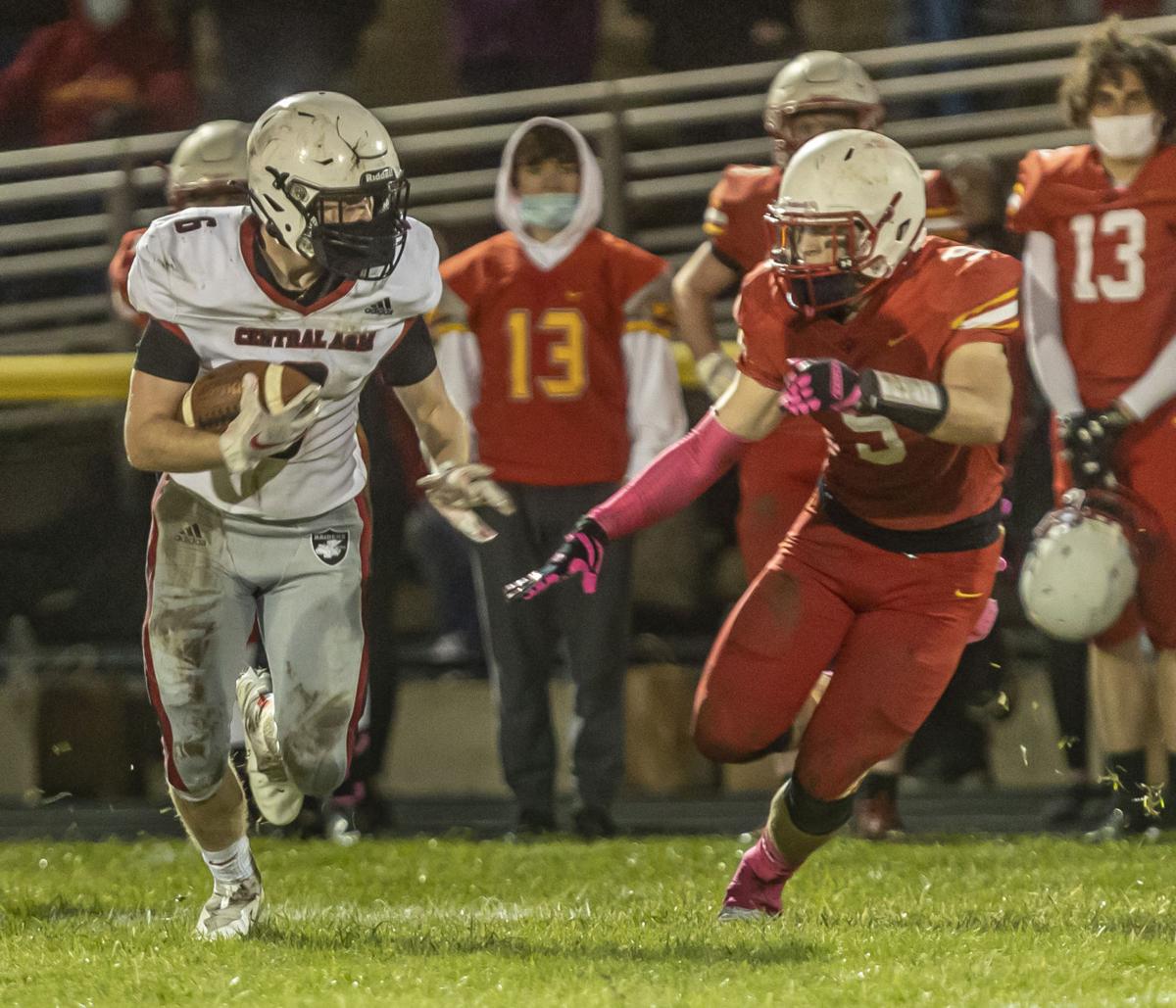 watch now central a m s james paradee is making a name for himself at quarterback high school football herald review com