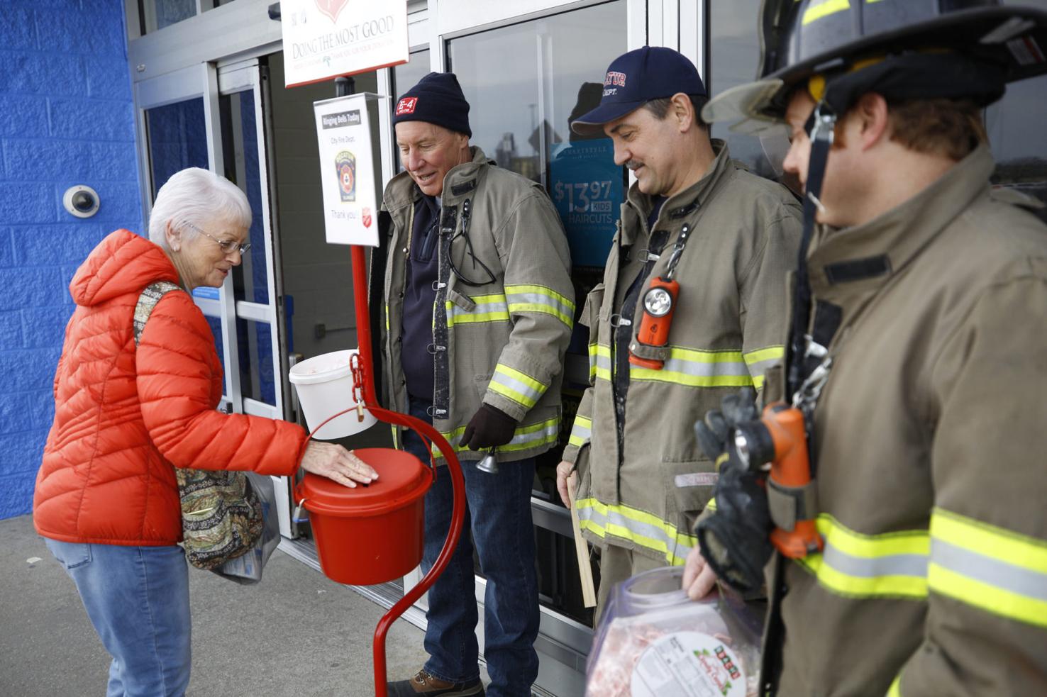 Decatur Fire Department wins Salvation Army bellringing competition
