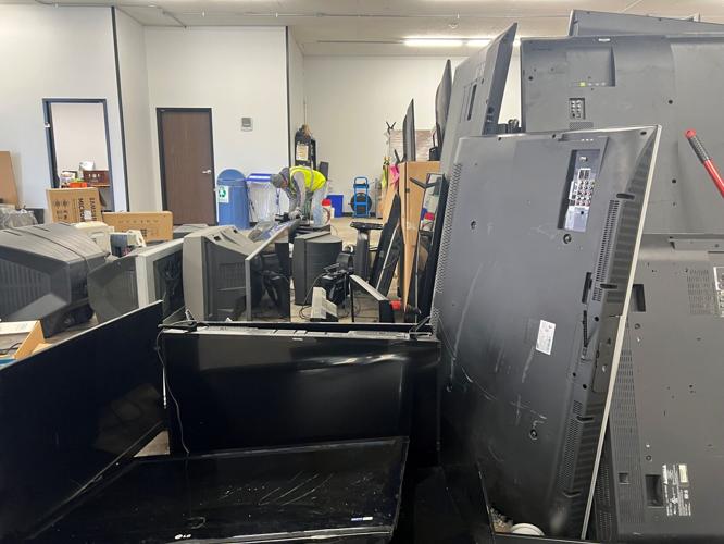 TVs and monitors stack up 1