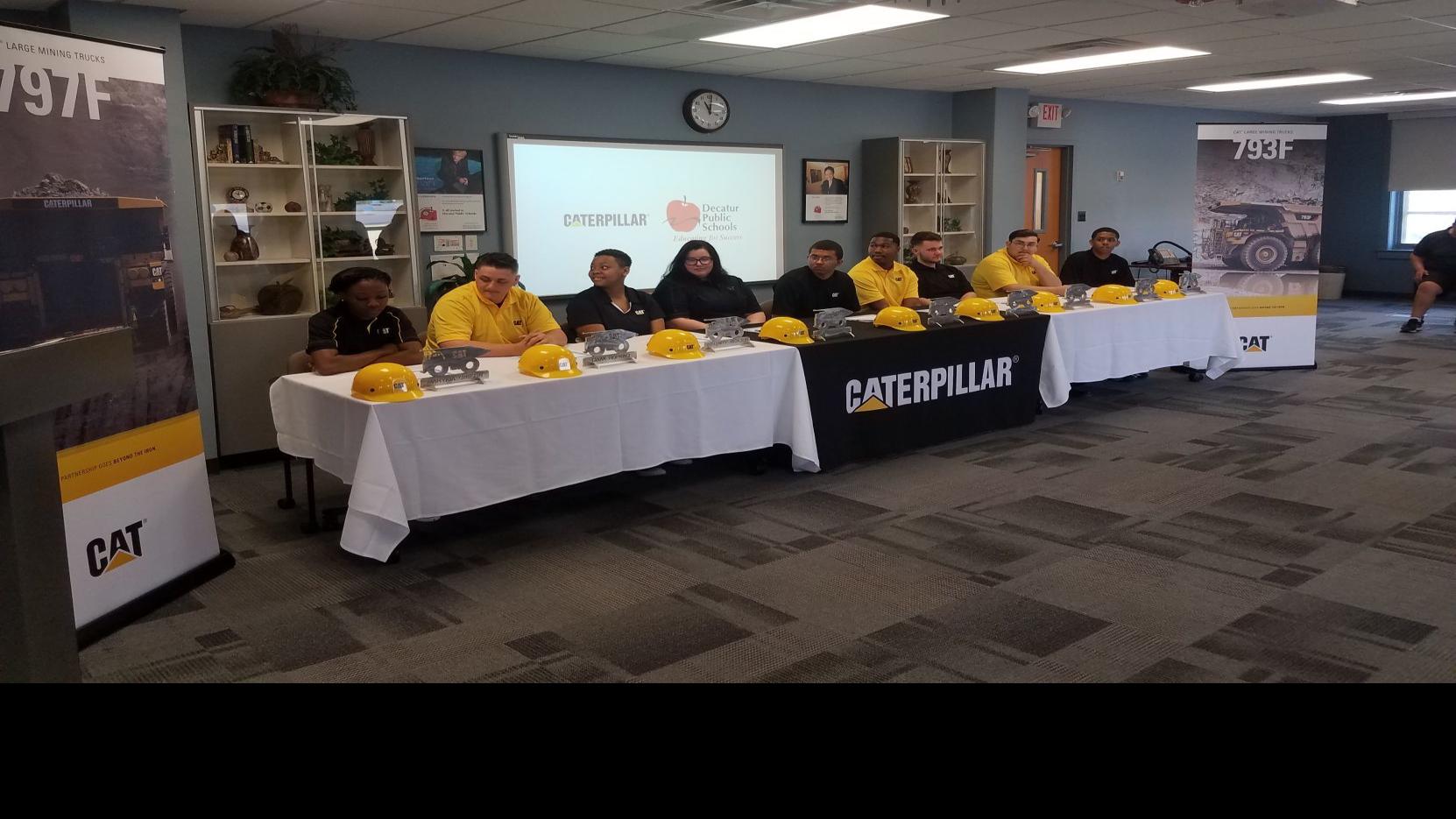 Nine Decatur High School Students Embark On Careers At Cat Here S