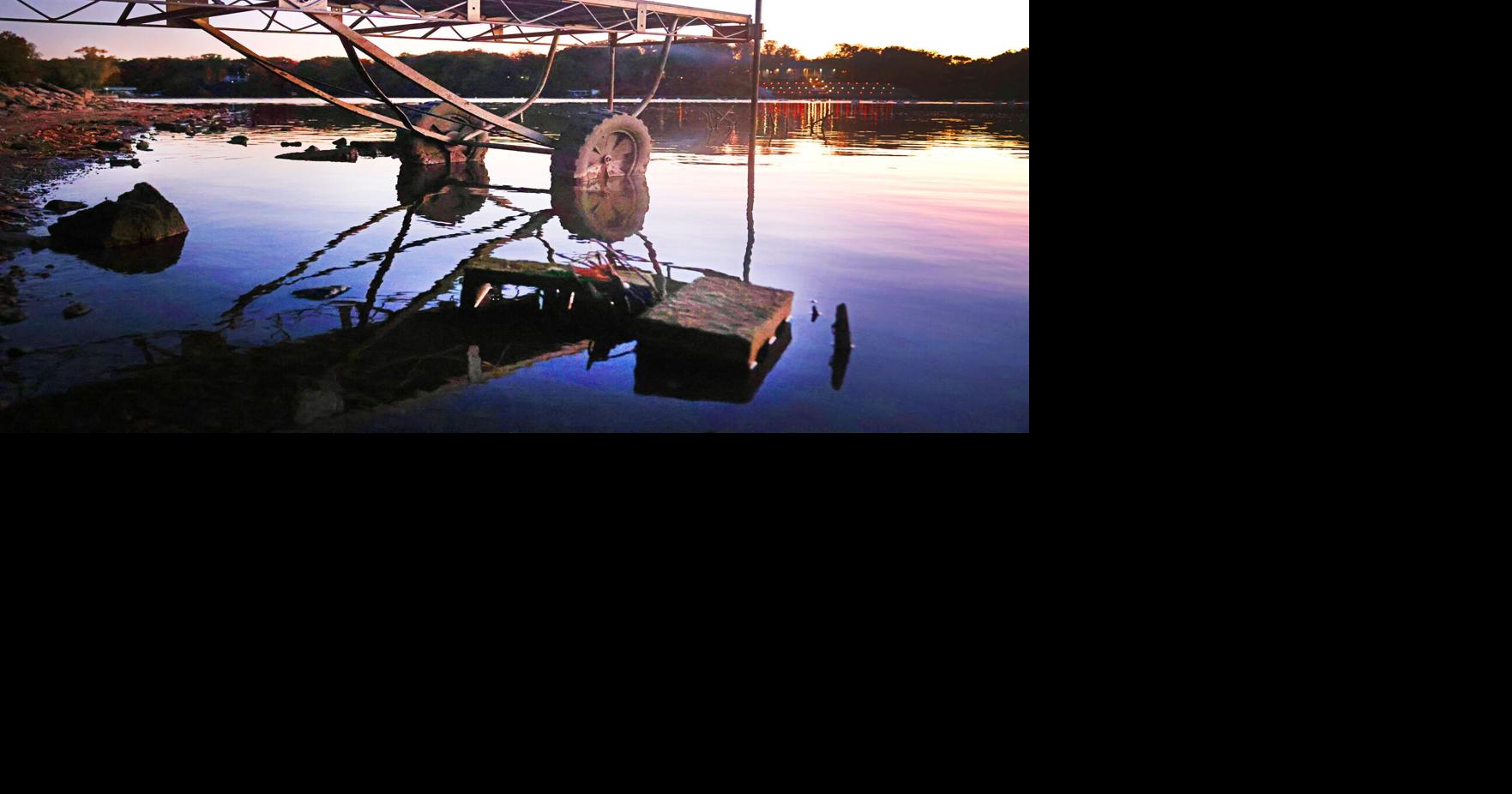 Decatur lake level continue to be at all time low