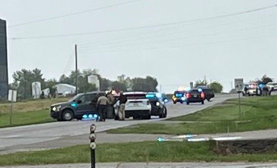 Man hurt, officer injured in shooting, car crash in Macon