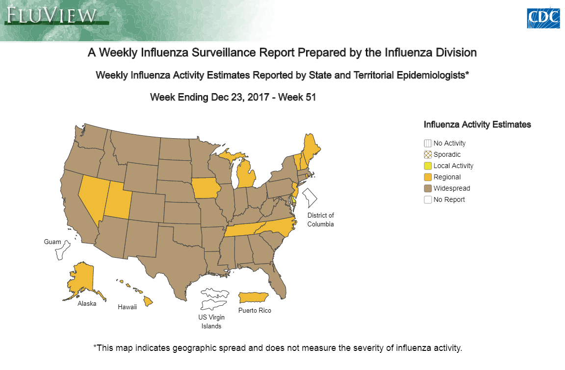 Flu Outbreak Renews Health Professionals' Call For Vaccinations - Flu Weekly Report flu outbreak renews health professionals' call for vaccinations - flu weekly report